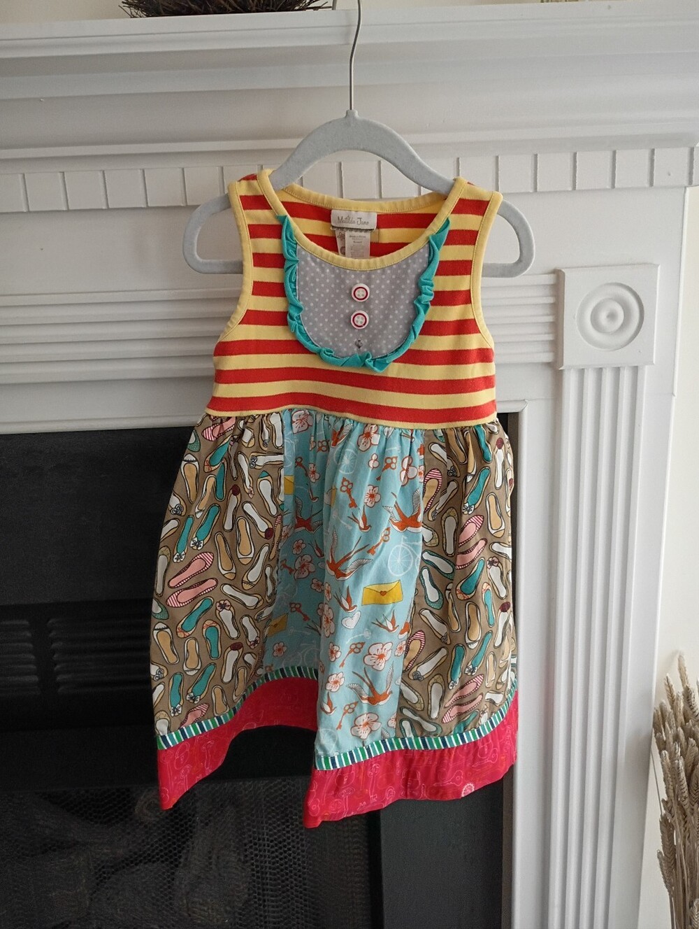 Matilda Jane 4 Ode To Shoes Sleeveless Dress